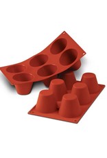 Silikomart Siliconen bakmat - muffin