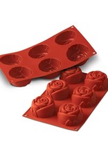 Silikomart Silikon-backform / Backmatte - Rose