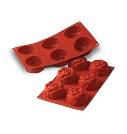 Silikomart Backform / Backmatte - Rose