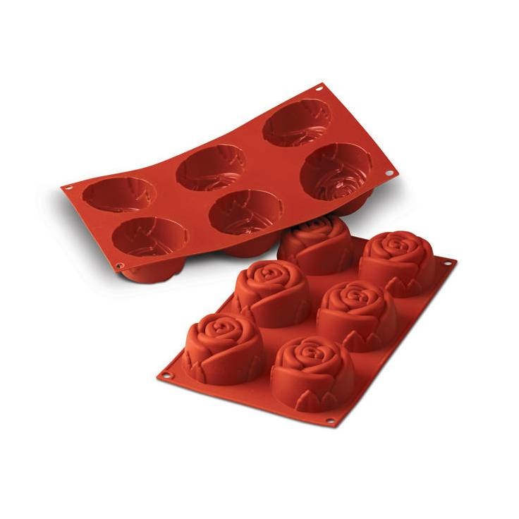Silikomart Siliconen bakmat - roos