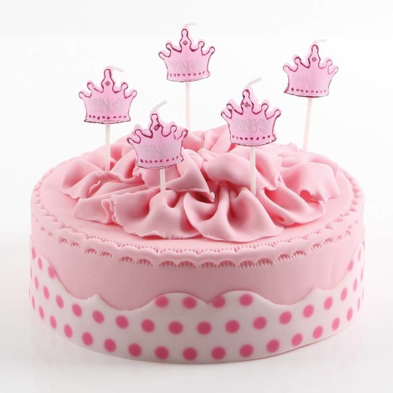 Candle crown 2,5 cm  (5 pieces)