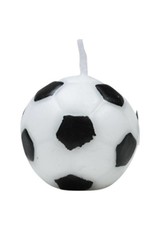 Kerze Fußball 3 cm  (6 Stück)