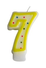 Number candle no. 7  (24 pieces)