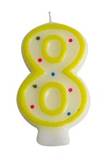 Number candle no. 8  (24 pieces)