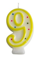 Number candle no. 9  (24 pieces)