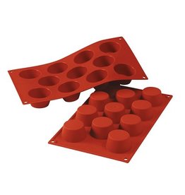 Silikomart Backform / Backmatte - mini muffin