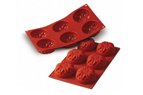 Silikomart Silicone baking mould Sunflower