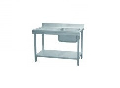 Combisteel Combisteel Demountable stainless steel sink with bottom shelf
