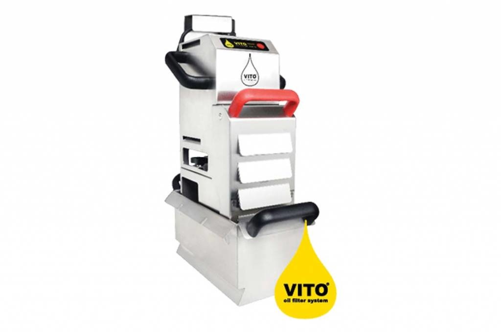 Vito Vito VM cooking oil filter device