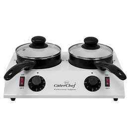 CaterChef Chocolate warmer 2 pans