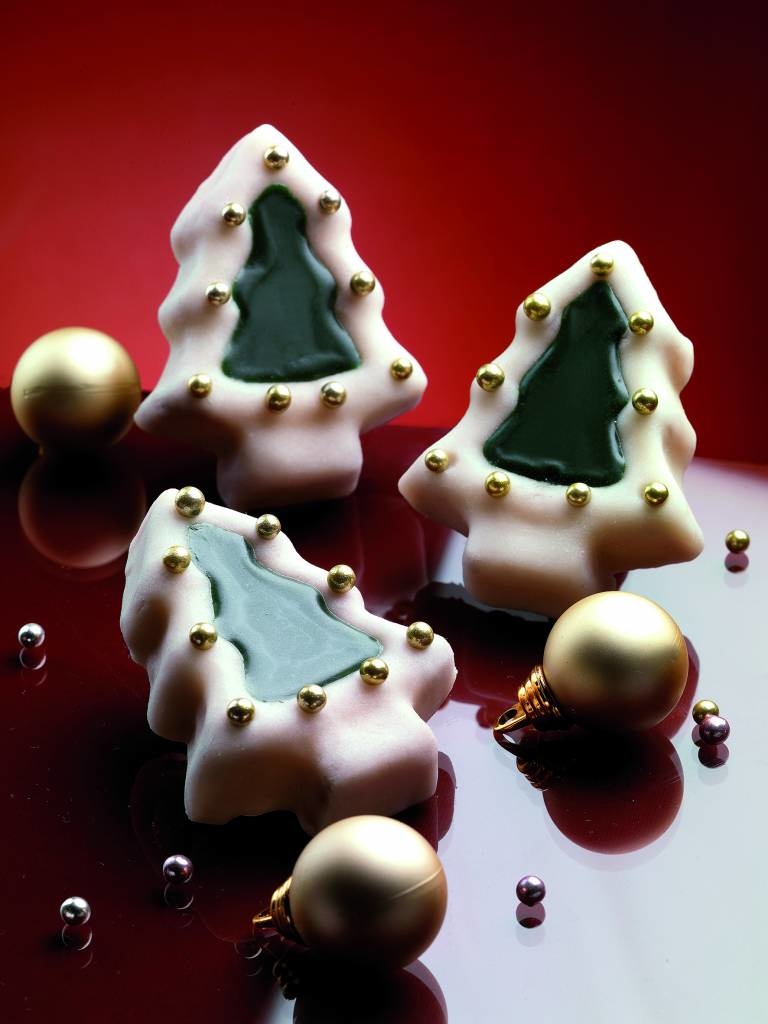 Silikomart Silicone bakmat - Kerstboom / dennenboom
