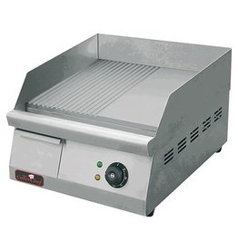 CaterChef CaterChef Grillplatte 1/2 glatt 1/2 gerillt 40 x 40 cm