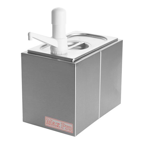 Stainless steel Sauce dispenser set 1 x 1/4 GN