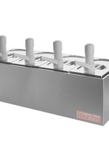 Stainless steel Sauce dispenser set 4 x 1/4 GN