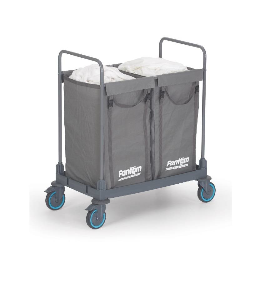 Combisteel Combisteel Laundry collecting trolley 2 compartments