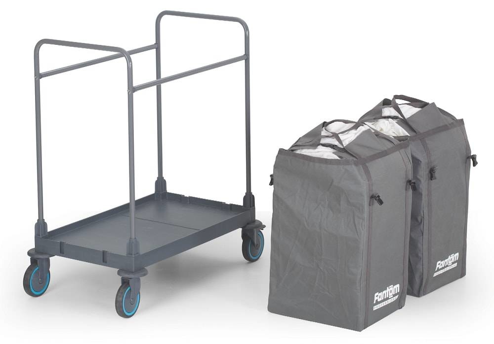 Combisteel Combisteel Laundry collecting trolley 2 compartments