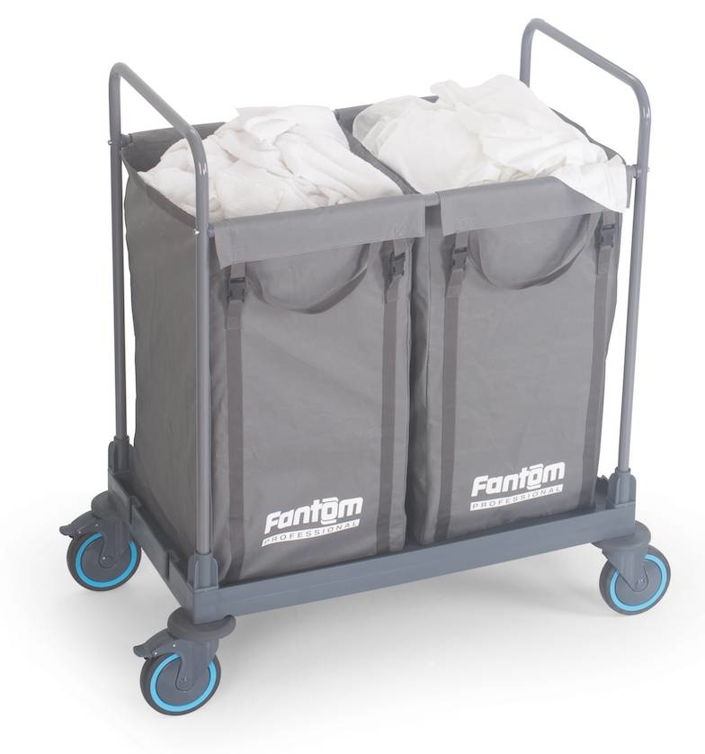 Combisteel Combisteel Laundry collecting trolley 2 compartments