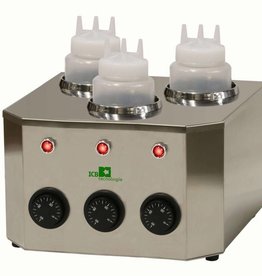 ICB Tecnologie Bottel warmer  with 3 bottles of 1 liter