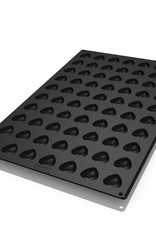 Silikomart Silicone baking mat – Heart – Mini Cuori small