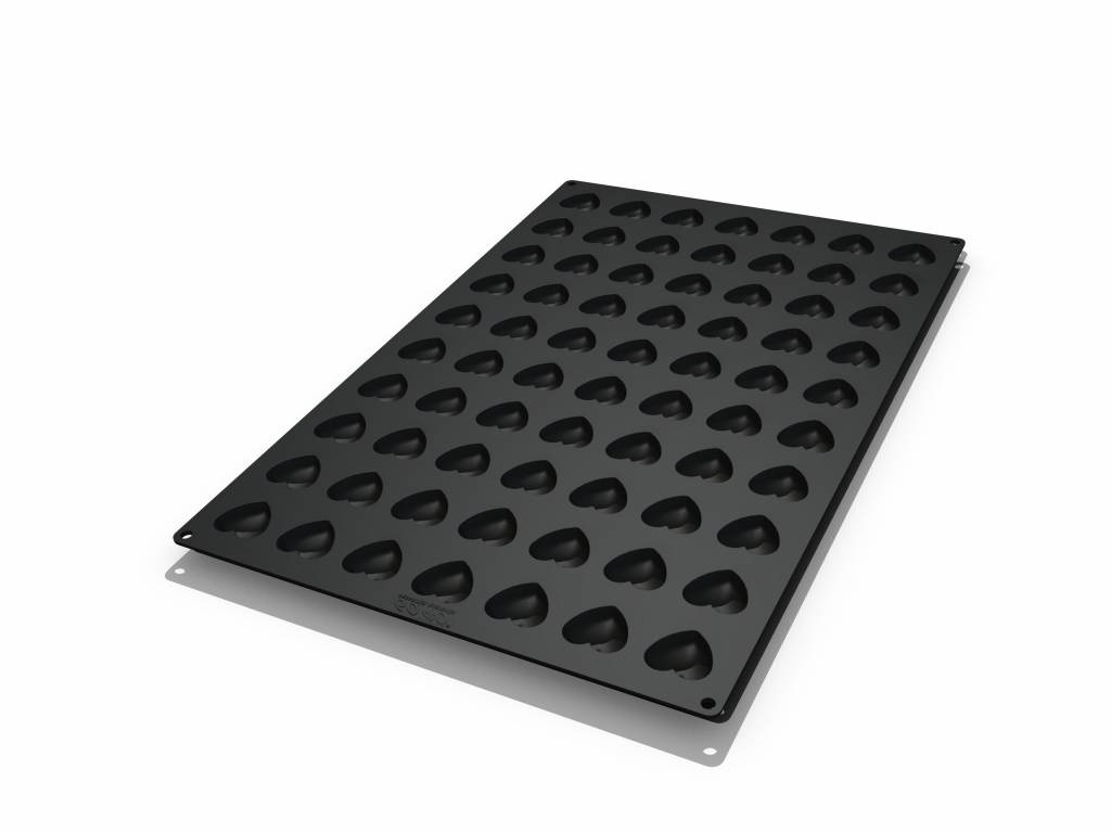 Silikomart Silikon-Backmatte – Herz – Mini Cuori klein