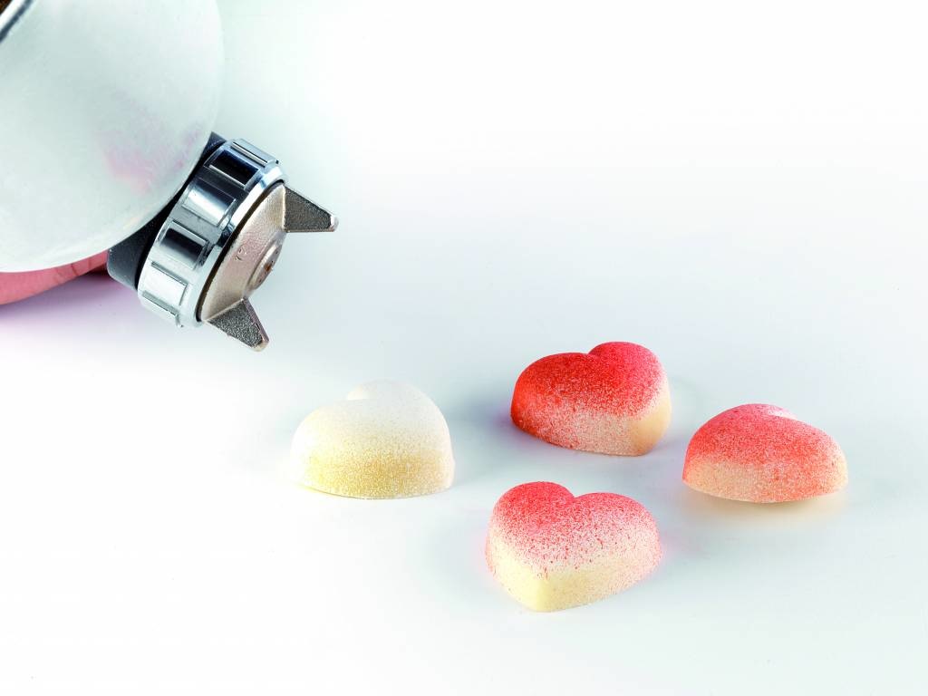Silikomart Silicone baking mat – Heart – Mini Cuori small