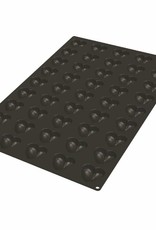Silikomart Silikon-Backmatte – Herz – Mini Cuori Groß