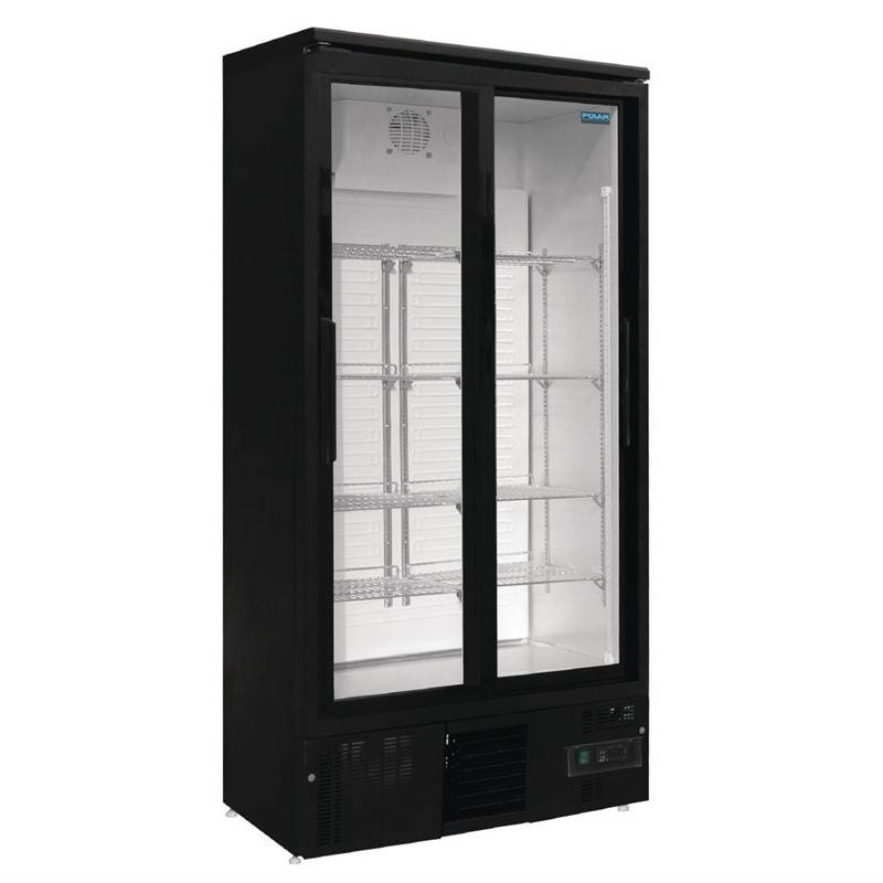 Polar Polar Bar Cooler 490 liters, double sliding doors