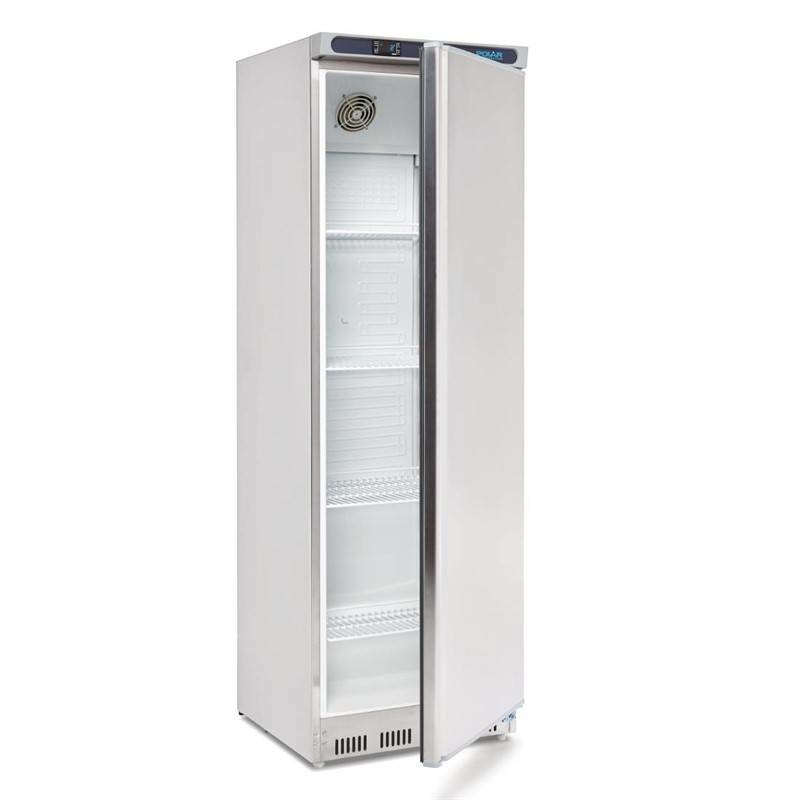 Polar Polar refrigerator 400 liters, Stainless steel