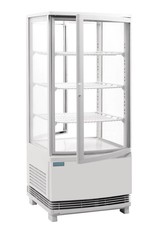 Polar Polar gekoelde vitrine, wit, 86 liter