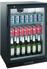 Saro Saro Bar Cooler 138 Liter, Klapptür, Schwarz