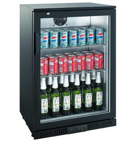 Saro Saro bardisplay 138 liter, enkele klapdeur, zwart