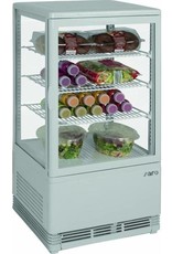 Saro Saro gekoelde vitrine, wit, 70 liter