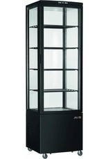 Saro Saro refrigerated display case, black, 235 liters