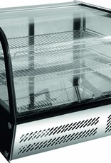 Saro Saro refrigerated display case, tabletop, Stainless steel