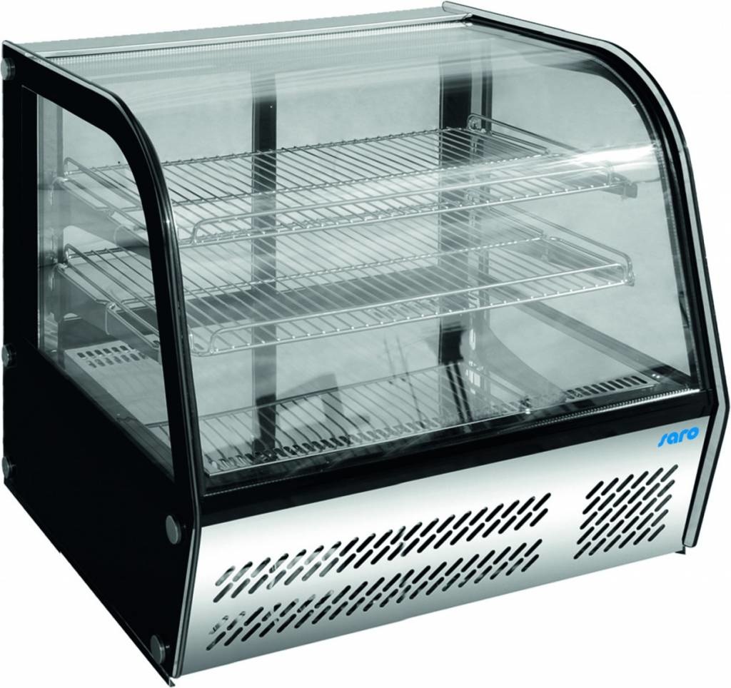 Saro Saro refrigerated display case, tabletop, Stainless steel