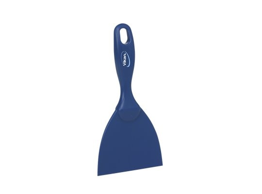 Scraper dark blue, detectable polypropylene