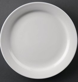 Athena Hotelware Plate with narrow edge