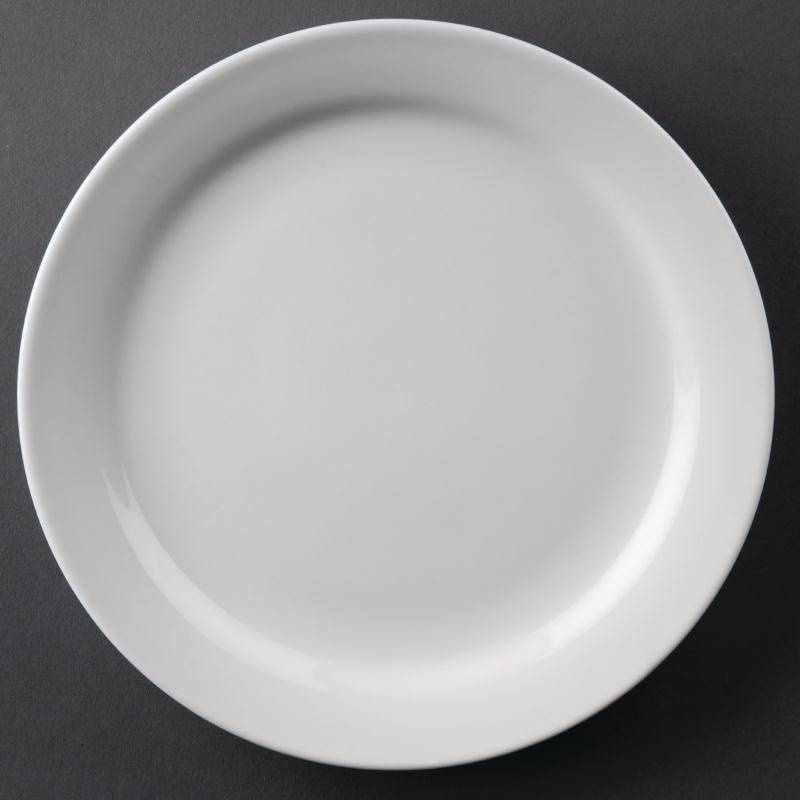 Athena Hotelware Plate with narrow edge