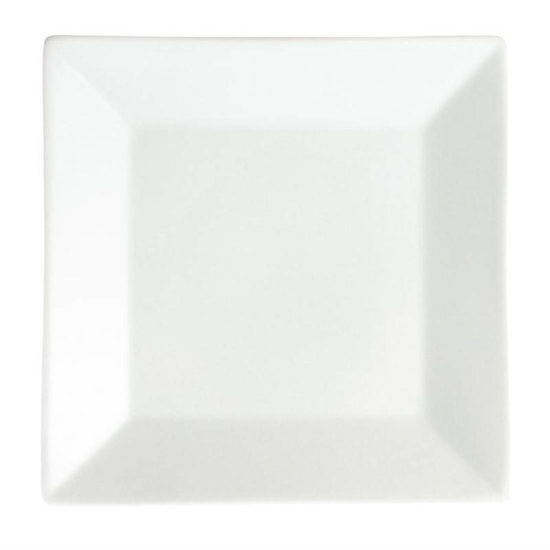 Olympia Olympia Whiteware square plate with wide edge 25 cm, per 6 pieces