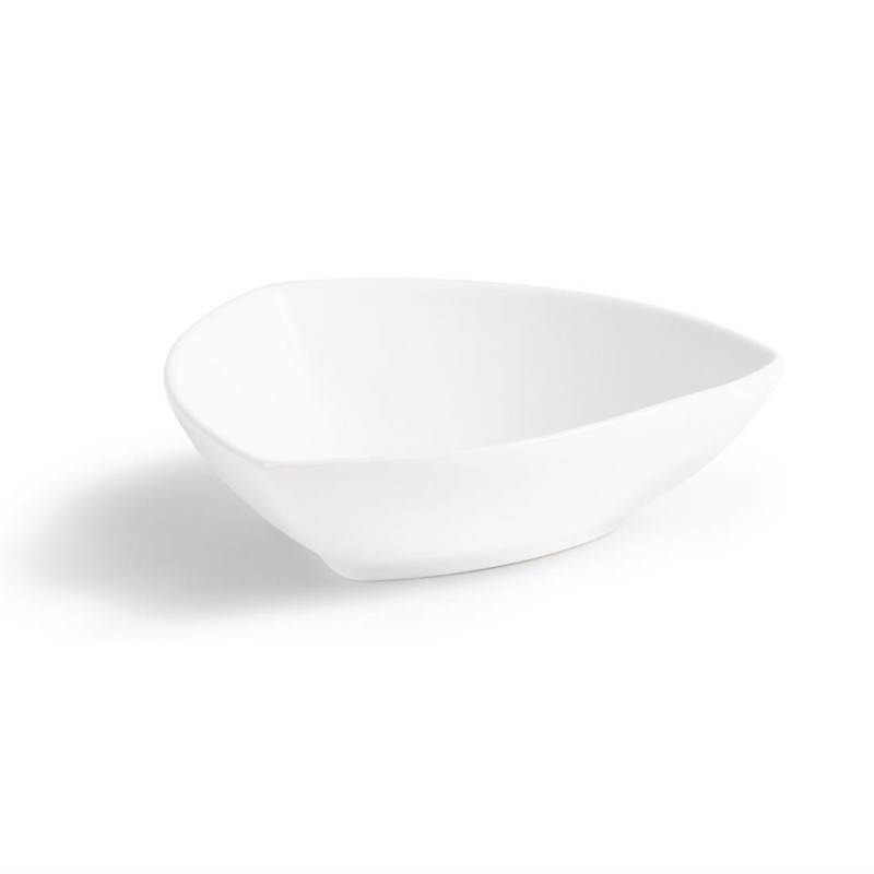 Olympia Olympia Whiteware rounded triangular bowl, per 6 pieces