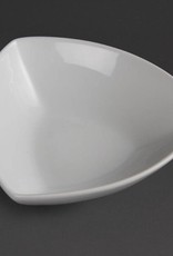 Olympia Olympia Whiteware rounded triangular bowl, per 6 pieces