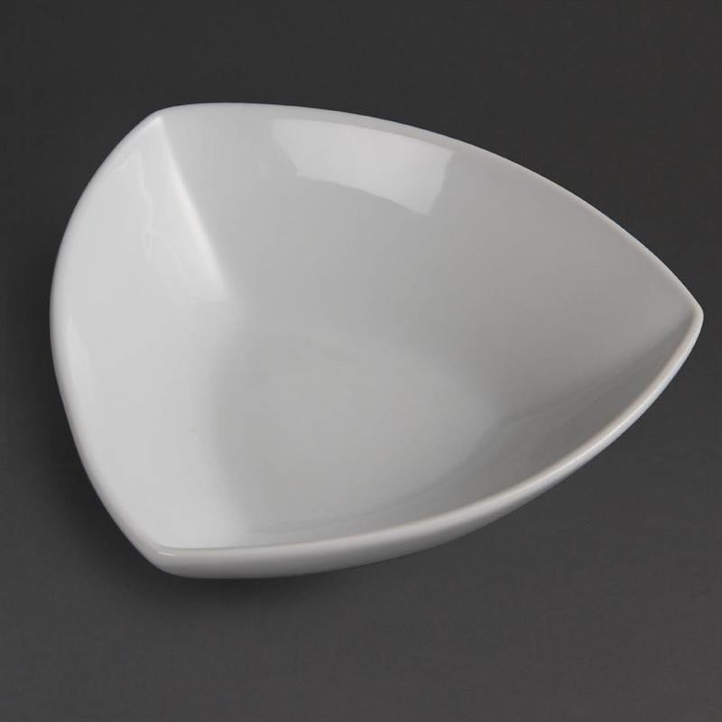 Olympia Olympia Whiteware rounded triangular bowl, per 6 pieces