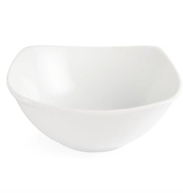 Olympia Olympia Whiteware rounded square dish