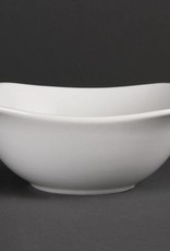 Olympia Olympia Whiteware rounded square dish