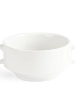 Olympia Olympia Whiteware soepkom met oren, per 6 stuks