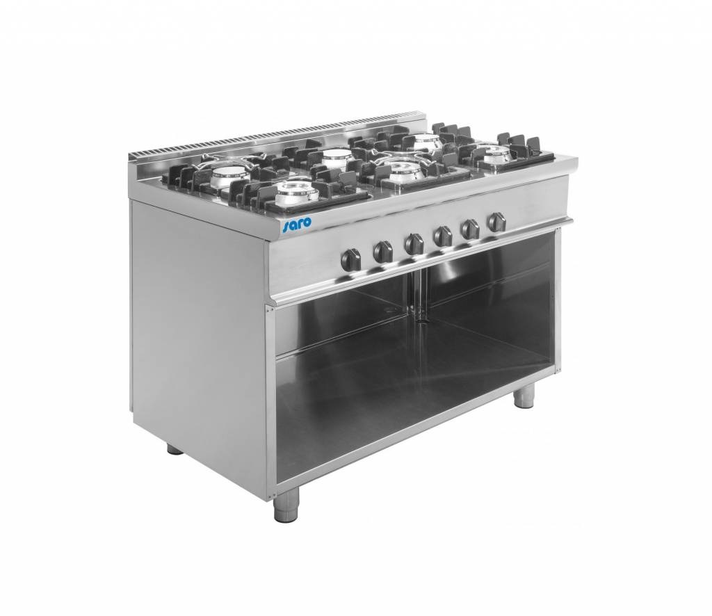 Saro Saro gas cooker with open stand 2 / 4 / 6 burners