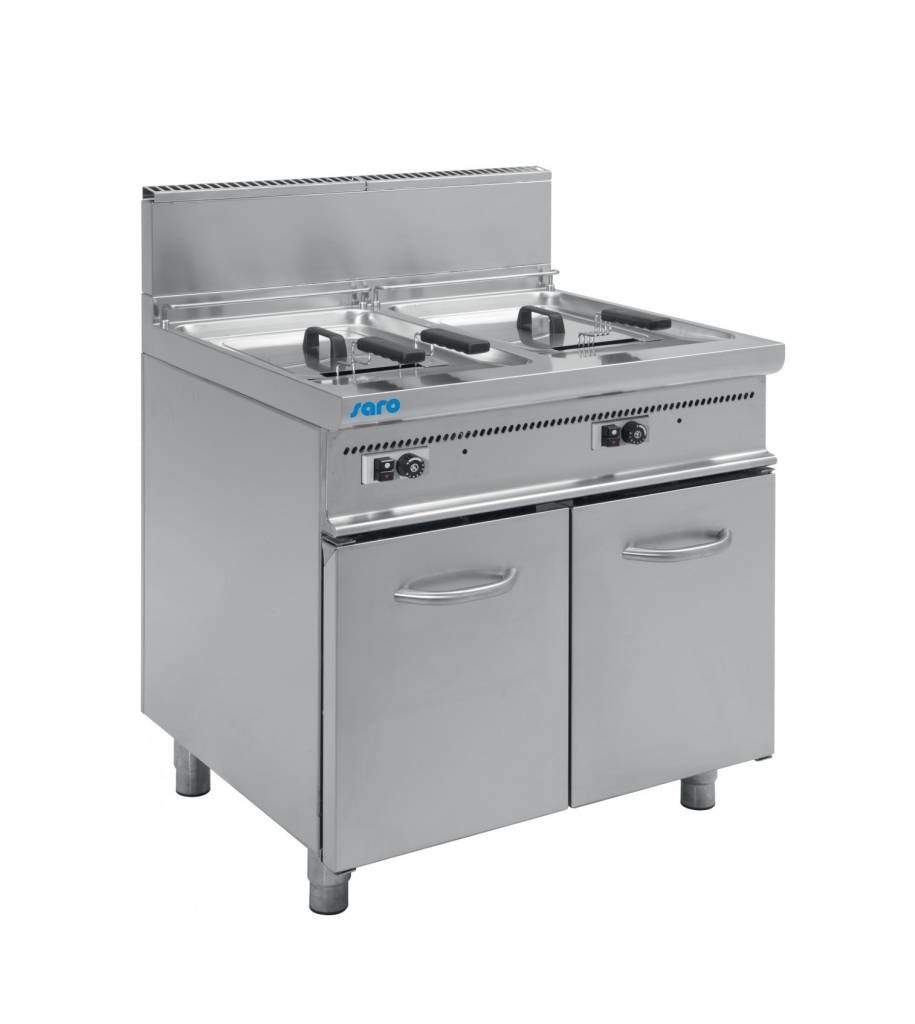 Saro Saro Gas Friteuse 2 x 17 Liter