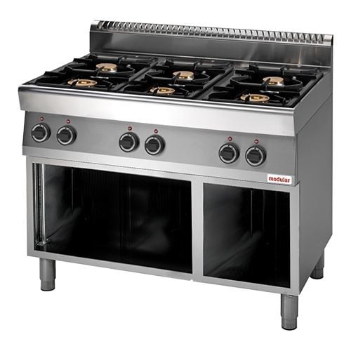 Modular Modular gas stove 2/4 or 6 burners