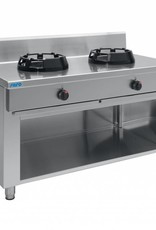 Saro Wok gas cooker with open stand and 2 or 3 burners