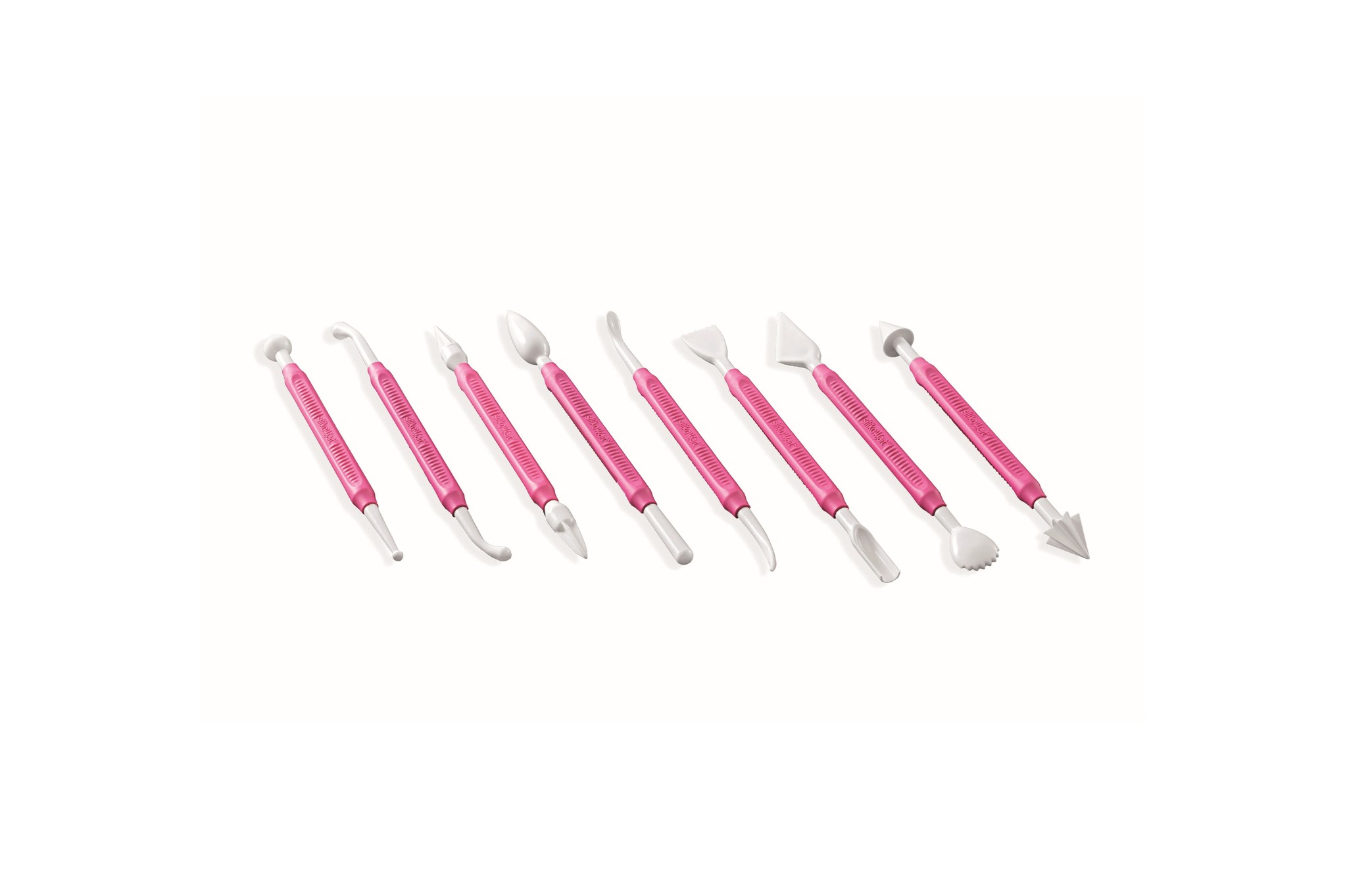 Silikomart Marzipan modeling tools, set of 8 pieces